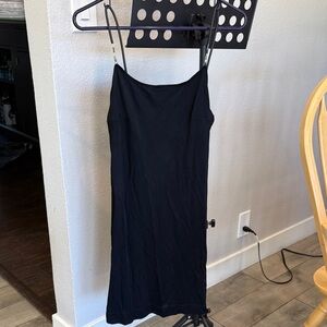 Vintage classic black Slip Dress